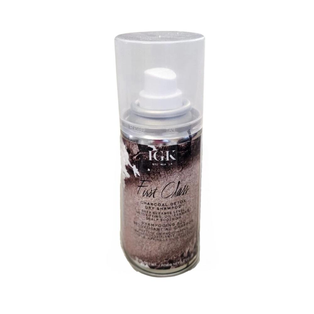 IGK First Class Charcoal Detox Dry Shampoo 2oz Travel Size Vegan Hair Care New